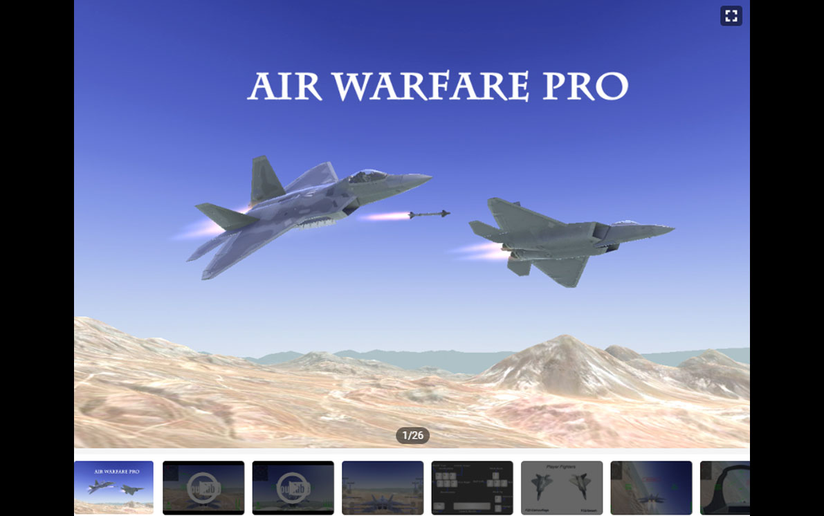 Air Warfare Pro Unity Asset is on Unity Asset Store for Sell